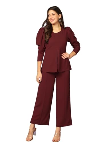 GRECIILOOKS Women's A-Line Midi Co-ord Set – Lightweight 2-Piece Summer Outfit