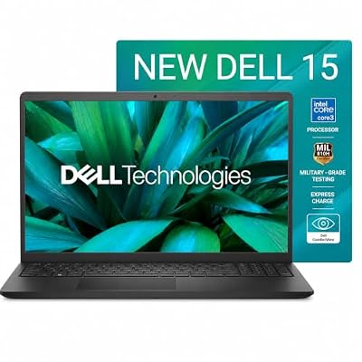 Dell 15 Laptop – 14th Gen Intel Core i3, 16GB RAM, 512GB SSD, 15.6" FHD 120Hz IPS, Win 11 + Office 2024