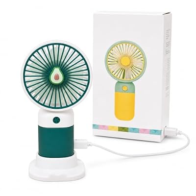 buywoo Mini USB Rechargeable Handheld Fan – Portable Travel Cooler