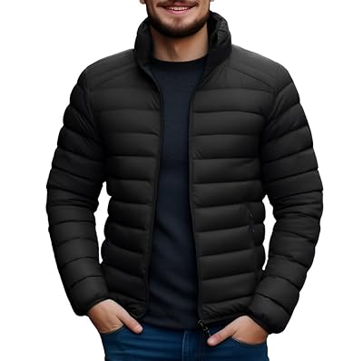 Ben Martin Men's Nylon Jacket|Standard Length Puffer Winter Bomber Jacket|Stylish Jacket|Biker Casual Hoody Jacket