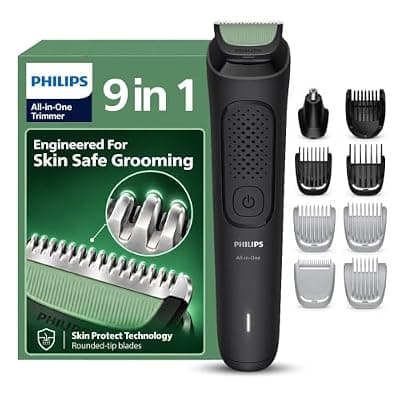 Philips MG3927 All-in-One Grooming Kit | Skin Protect Technology & 60 Min Runtime