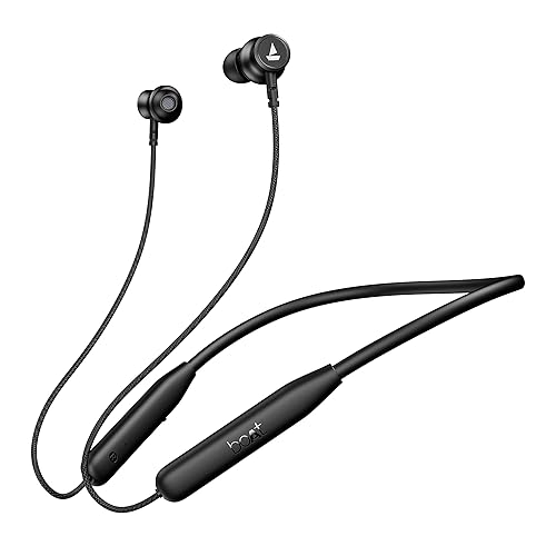 boAt 2025 Launch Rockerz 113, 40H Battery, Dual Pair, Fast Charge, ENx Tech, Stream Ad Free Music via App Support, Magnetic Buds, Bluetooth Neckband