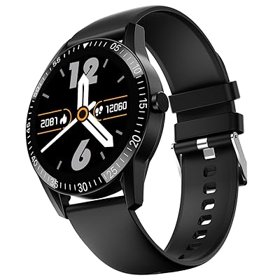 Fire-Boltt Talk Bluetooth Calling Smartwatch, 1.39" TFT Display with Dual Button, Hands On Voice Assistance, 120 Sports Modes, in Built Mic &amp; Speaker (Talk, Black)