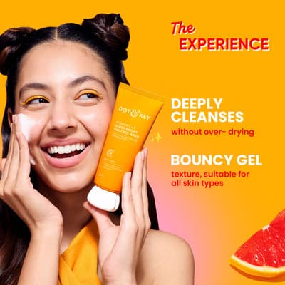 Dot & Key Vitamin C + E Super Bright Gel Face Wash thumbnail 3