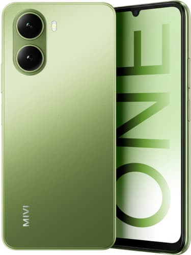 Mivi One 5G Smartphone – 8GB RAM, 128GB Storage, 6000mAh Battery, 50MP Camera – Green