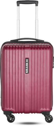 KILLER STRING 20‑inch 4‑Wheel Cabin Suitcase – Lightweight Travel Luggage thumbnail 3