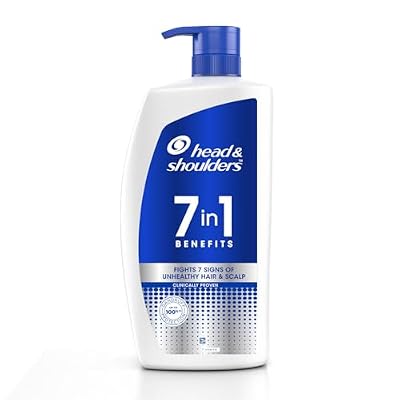 Head & Shoulders 7-in-1 Anti-Dandruff Shampoo 1L – For Men & Women