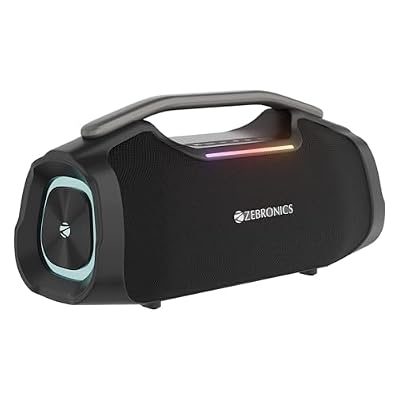ZEBRONICS Sound Feast 450 50W Bluetooth Speaker with Dual Drivers & RGB