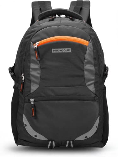 PROVOGUE 35L Unisex Laptop Backpack with Rain Cover & Reflective Strips