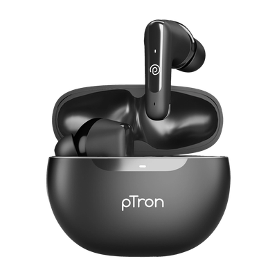 PTron Vibe True Wireless Earbuds – 50 hrs Playtime, 13mm Drivers, BT5.3, Clear Calls