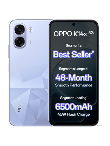 OPPO K14x 5G Icy Blue 64GB 4GB RAM
