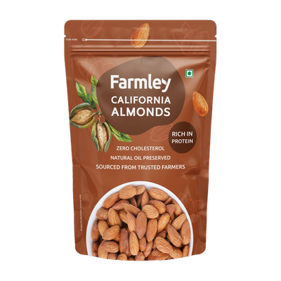 Farmley Popular California Almonds – Premium Nutty Delight