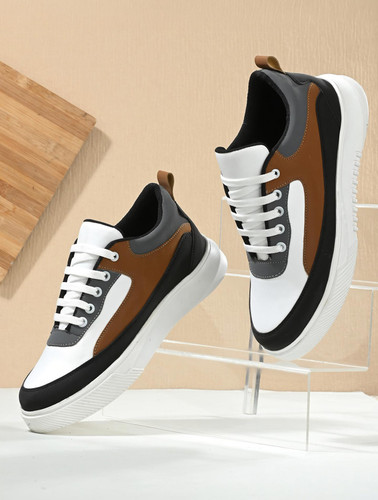 Roadster Men's Casual Lace-Up Sneakers – Comfortable Everyday Footwear