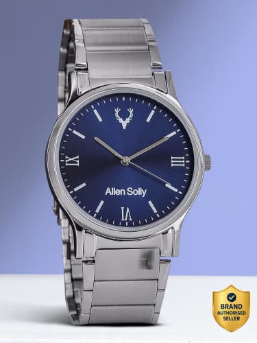 Allen Solly Men's Analog Watch - Stainless Steel Strap, 33mm Dial